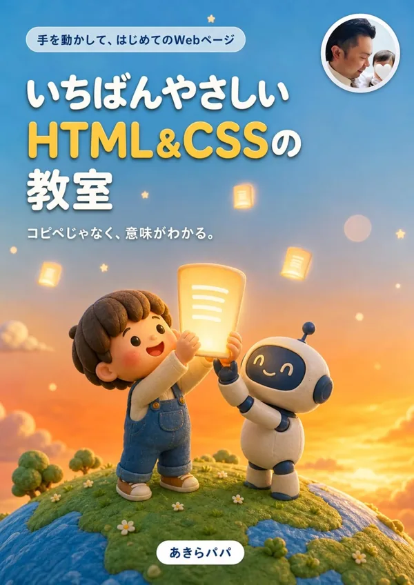 いちばんやさしいHTML&CSSの教室の表紙
